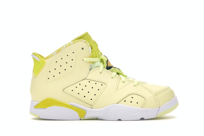 Jordan 6 Retro Dynamic Yellow Floral PS Kids 543389 800 GB