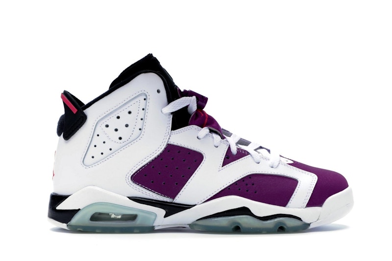Jordan retro 6 white and purple outlet