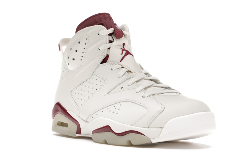 White and red jordan 6s Clearance
