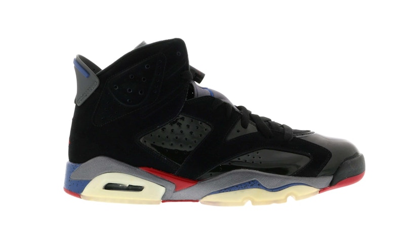 Black red jordan 6 sale