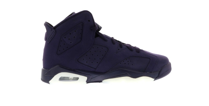 Air jordan 6 black and purple shop