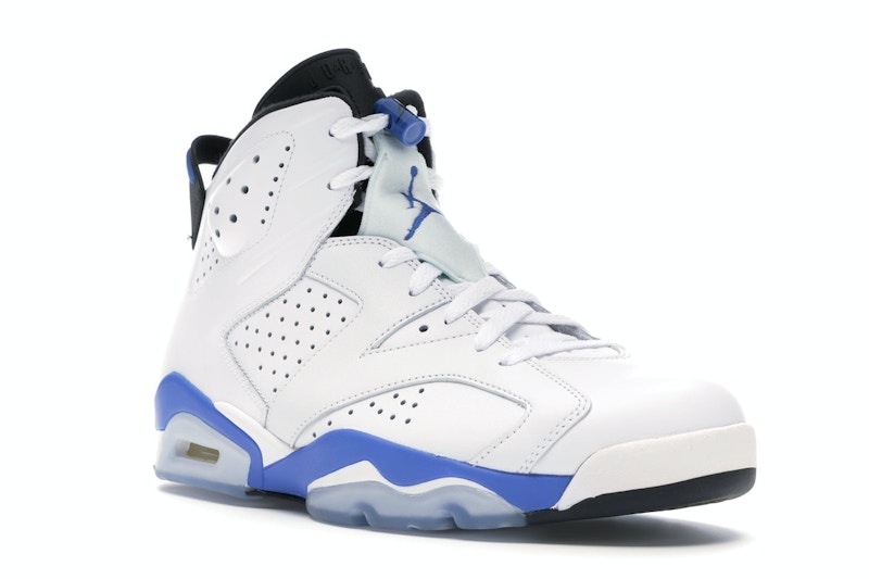 Jordan 6 blue white