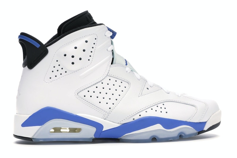 All blue jordan 6s clearance