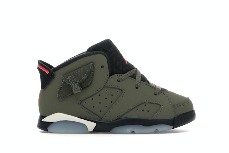 Jordan 6 Retro Travis Scott (TD) Toddler - CQ3567-200 - US