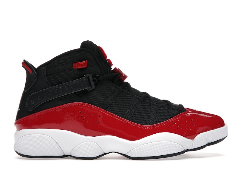 Jordan 6 Rings Black Gym Red White - 322992-060