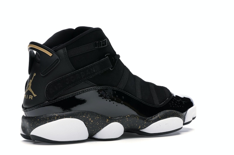 Jordan 6 rings black and gold release date clearance