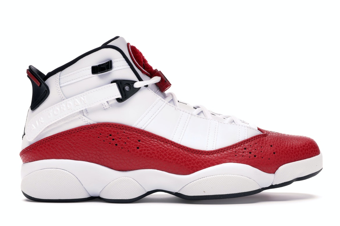 Air Jordan 6 White and University Red新品