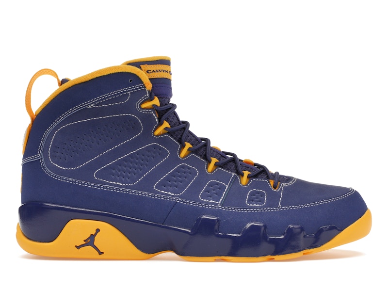 Jordan 9 purple yellow best sale