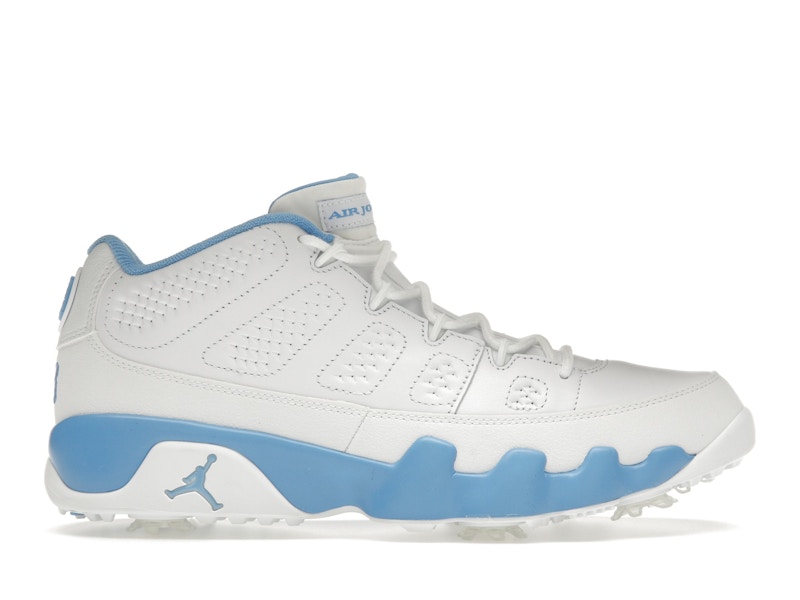 Jordan 9 Retro Low Golf White University Blue Men's - FJ5934