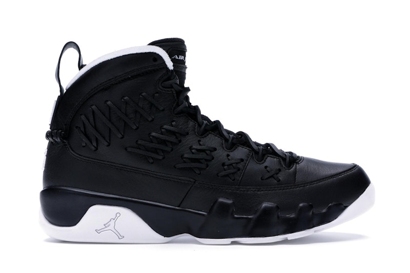 Air jordan 9 all black store