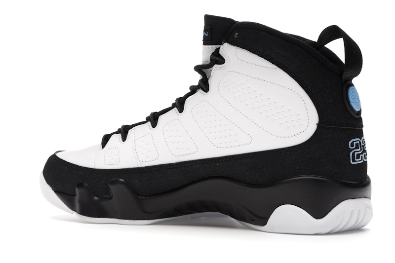 Jordan 9 university blue stockx clearance