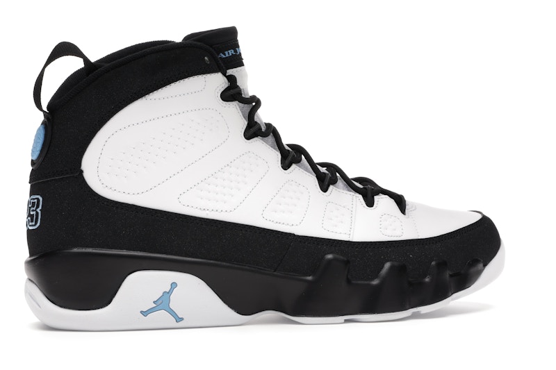 Jordan 9 university blue stockx clearance