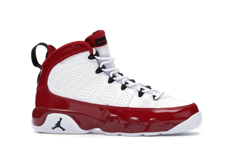 Jordan 9 gym red grade school clearance