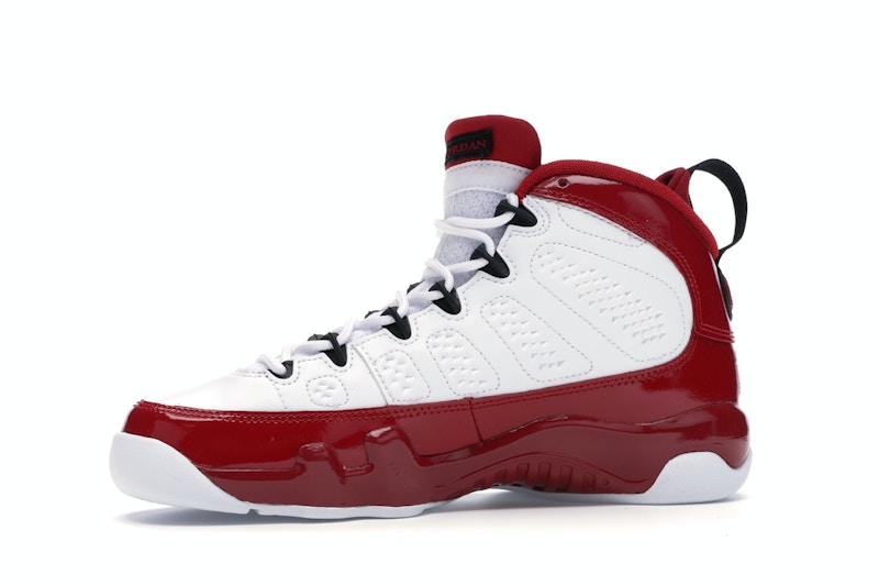 Retro 9 jordans white and red Outlet