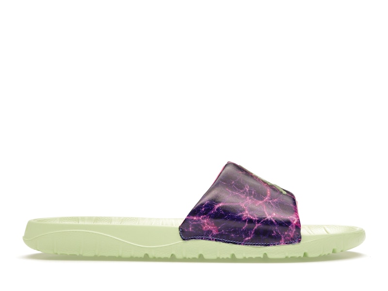 Jordan discount purple slides
