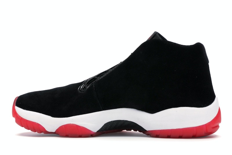 Jordan future mid black red clearance