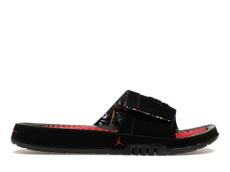 Jordan Hydro 8 Retro Slide Playoffs Men's - FD7674-001 - US