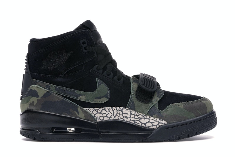 Jordan Legacy 312 Black Camo Green