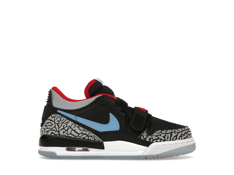 Jordan Legacy 312 Low Black Valor Blue (GS) - CD9054-004 - US