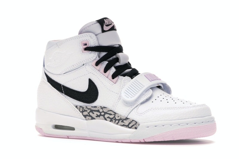 Jordan legacy 312 white black pink foam clearance