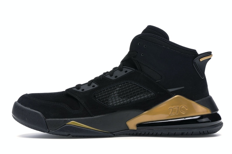 Jordan mars 270 noir et or clearance