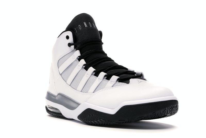 Jordan Max Aura White Metallic Silver Black - AQ9084-102