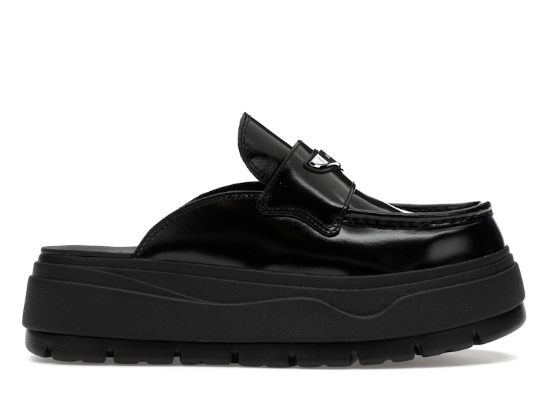 Jordan Mule Black Metallic Silver (Women's) - HJ4292-001 - US