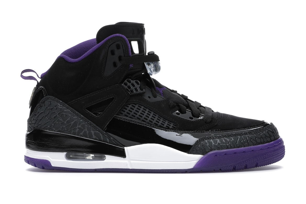 Jordan Spizike Black Court Purple