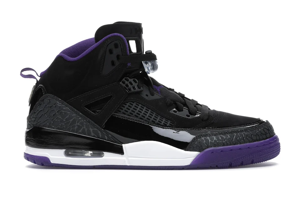 Jordan Spizike Black Court Purple 0