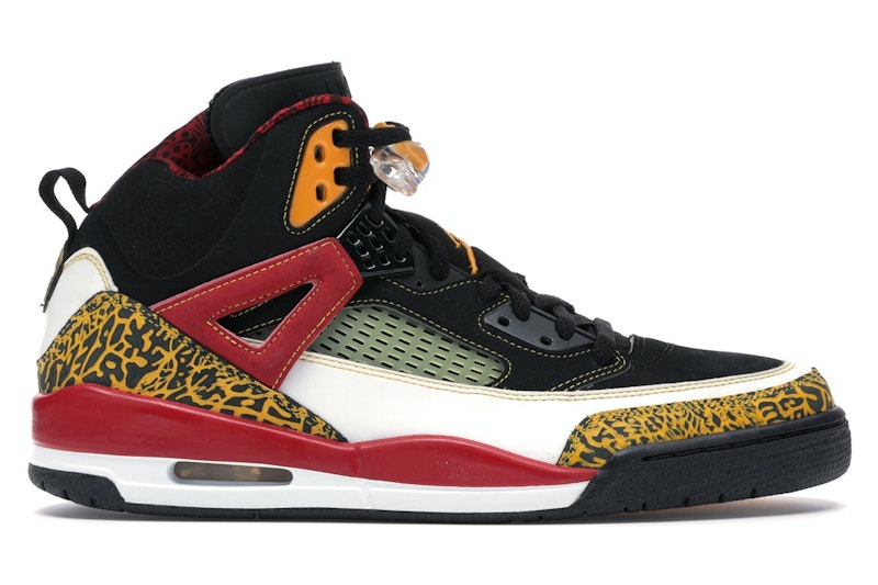Jordan spizike black and yellow cheap