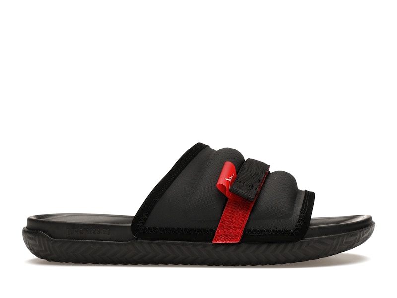 Jordan Super Play Slide Black University Red Men's - DM1683