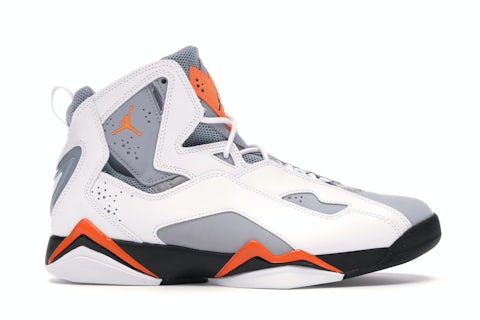 Jordan True Flight White Orange Grey Men's 342964-118 GB