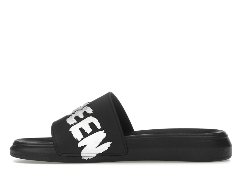 Alexander McQueen Grafitti Logo Slide
