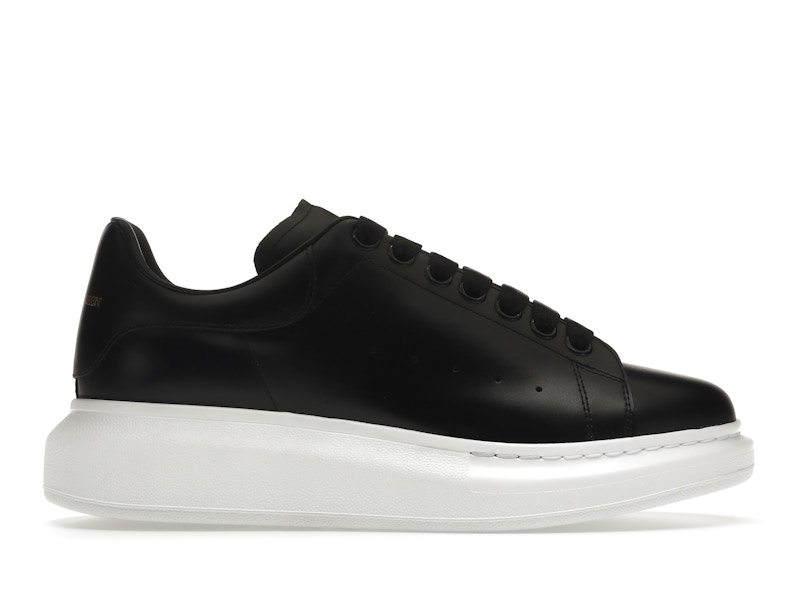 Alexander McQueen Oversized Black White Sole Women s