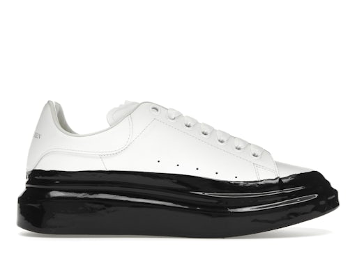 Alexander McQueen Oversized Paint Dipped White Black 0