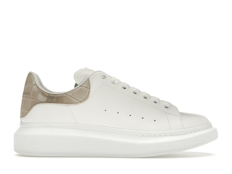 White and beige alexander mcqueen's 2025