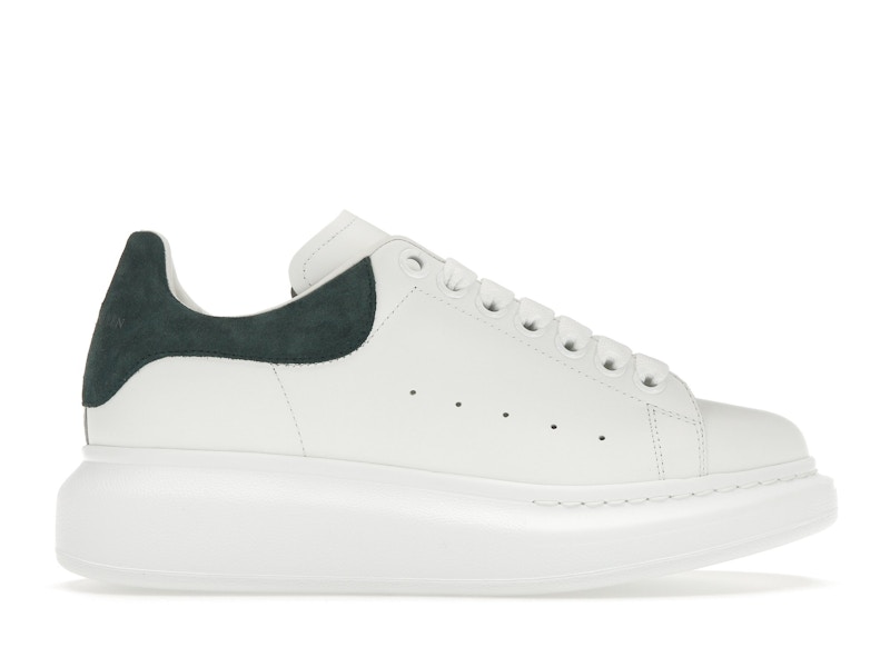 Alexander McQueen Oversized White Dark Green 718139 WIBN2 8936 US