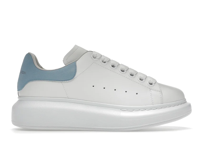 Alexander McQueen Oversized White Grey Blue (Women's) 0