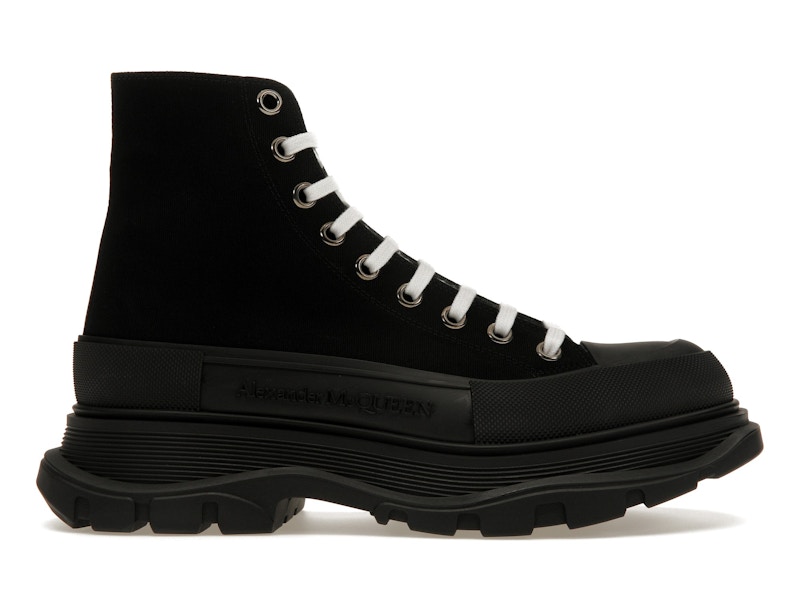 ALEXANDER MCQUEEN トレットスリックスニカ 604254W4L32 1070 Buy Alexander McQueen Tread Slick Boots 'Black White