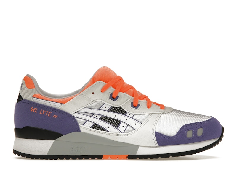 Orange asics sale gel lyte