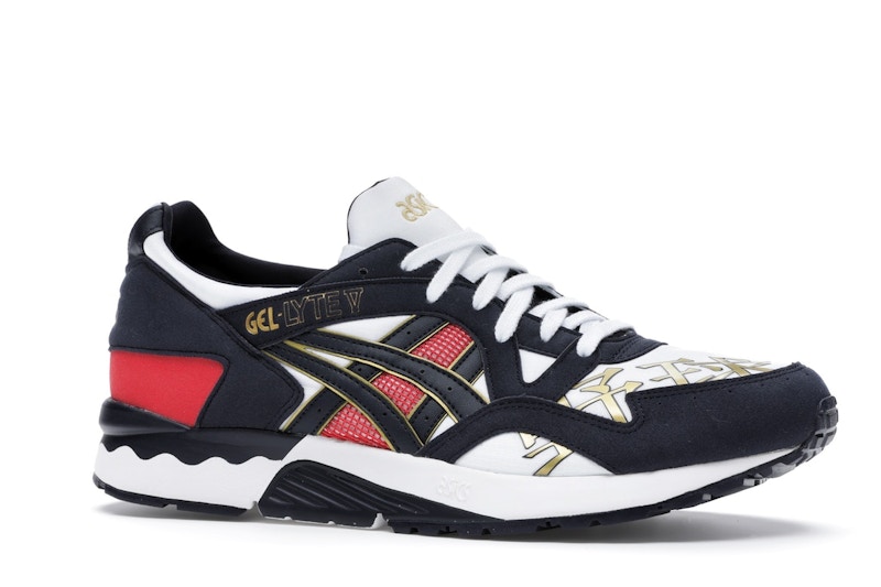 Asics gel lyte v white midnight