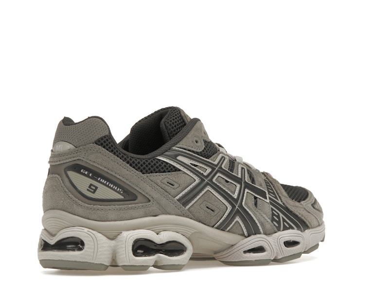 ASICS Gel-Nimbus 9 Obsidian Grey Clay Grey