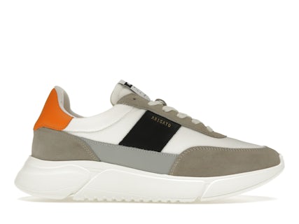 Axel Arigato Genesis Vintage Runner Light Grey Black Orange Men's