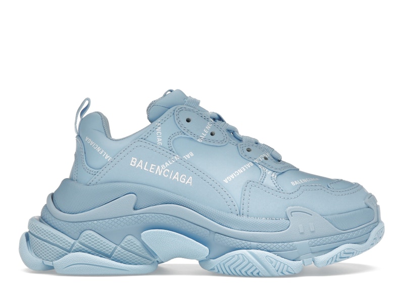 Balenciaga triple s femme bleu on sale