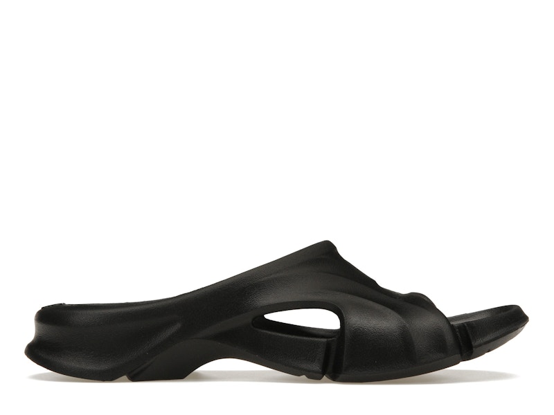 【爆売りセール開催中！】 Mold Balenciaga Slide US - 653874W3CE21000 - Men's Black Sandal 靴