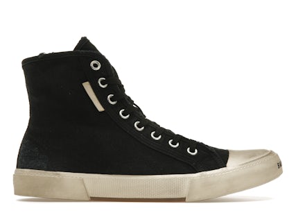 Balenciaga Paris Chaussures montantes Noir Homme Style