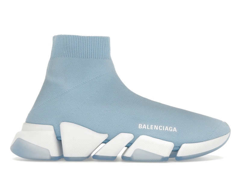 Balenciaga Speed 2.0 Indaco trasparente biocolore riciclato donna 654045W2DI24190 IT