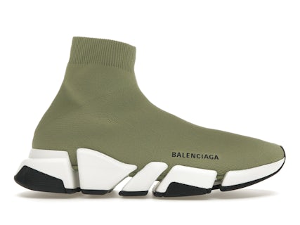 Balenciaga Speed Punto Reciclado Verde Hombre - Main Image