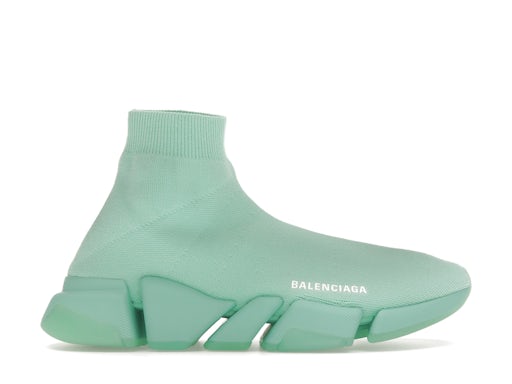 Balenciaga Speed 2.0 Recycled Transparent Sole Verde (donna) 0