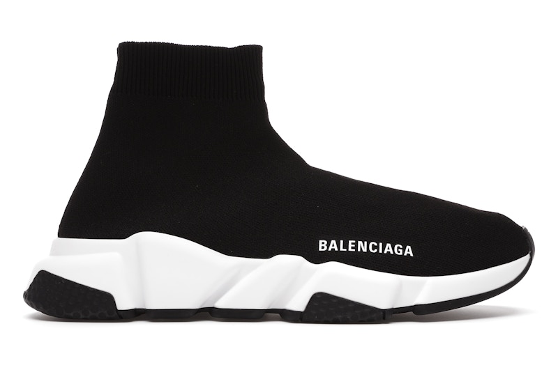 Balenciaga sock on sale shoes white sole